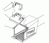 Toro 26640BC - Lawnmower, 1995 (5900001-5999999) Ersatzteile GRASS BAG ASSEMBLY
