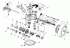 Toro 26641 - Lawnmower, 1989 (9000001-9999999) Ersatzteile GEAR CASE ASSEMBLY