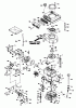 Toro 26642 - Lawnmower, 1989 (9000001-9999999) Ersatzteile ENGINE TECUMSEH MODEL NO. OVRM40-42603