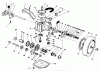 Toro 26642 - Lawnmower, 1989 (9000001-9999999) Ersatzteile GEAR CASE ASSEMBLY