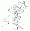 Toro 26643 - Lawnmower, 1997 (7900001-7999999) Ersatzteile BRAKE ASSEMBLY #2