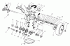 Toro 26643 - Lawnmower, 1997 (7900001-7999999) Ersatzteile GEAR CASE ASSEMBLY