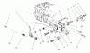 Toro 26643 - Lawnmower, 1997 (7900001-7999999) Ersatzteile GOVERNOR ASSEMBLY