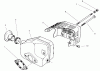 Toro 26643 - Lawnmower, 1997 (7900001-7999999) Ersatzteile MUFFLER ASSEMBLY