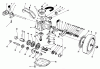 Toro 26651 - Lawnmower, 1989 (9000001-9999999) Ersatzteile GEAR CASE ASSEMBLY