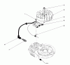 Toro 26680WG - Lawnmower, 1990 (0000001-0999999) Ersatzteile FLYWHEEL & MAGNETO ASSEMBLY (ENGINE MODEL NO. 47PK9)