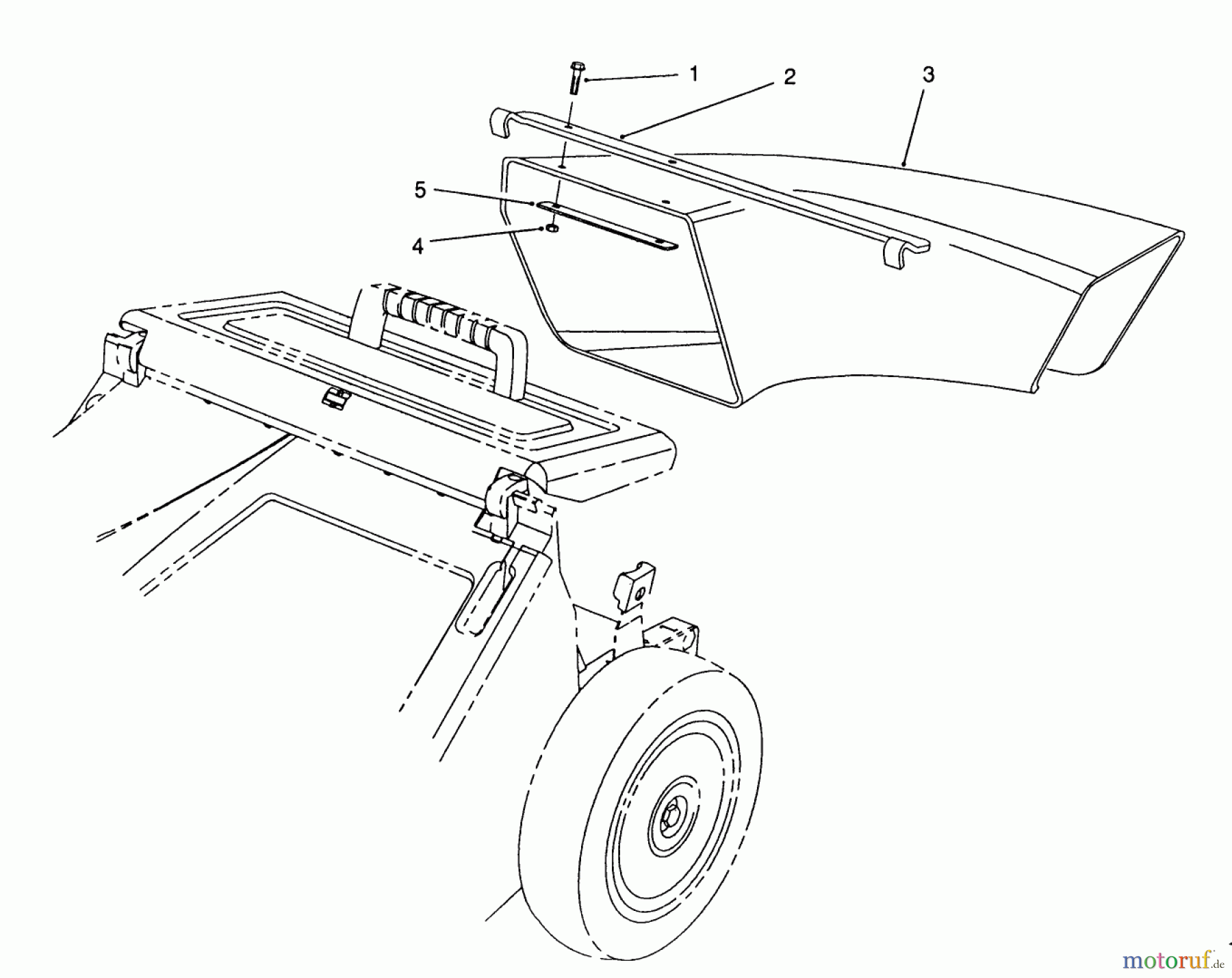 Toro Neu Mowers, Walk-Behind Seite 2 26680WG - Toro Lawnmower, 1990 (0000001-0999999) SIDE DISCHARGE CHUTE MODEL NO. 59112 (OPTIONAL)