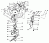 Toro 26682 - Lawnmower, 1989 (9000001-9999999) Ersatzteile BLADE BRAKE CLUTCH ASSEMBLY