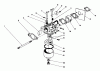 Toro 26682 - Lawnmower, 1989 (9000001-9999999) Ersatzteile CARBURETOR ASSEMBLY (ENGINE NO. 47PJ8)