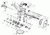 Toro 26682 - Lawnmower, 1989 (9000001-9999999) Ersatzteile GEAR CASE ASSEMBLY