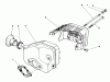 Toro 26682 - Lawnmower, 1989 (9000001-9999999) Ersatzteile MUFFLER ASSEMBLY (ENGINE NO. 47PJ8)