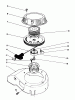 Toro 26682 - Lawnmower, 1989 (9000001-9999999) Ersatzteile RECOIL ASSEMBLY (ENGINE NO. 47PJ8)