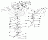 Toro 26683 - Lawnmower, 1990 (0000001-0999999) Ersatzteile BLADE BRAKE CLUTCH ASSEMBLY
