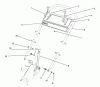 Toro 26683 - Rear Bagger Mower, 1992 (2000001-2999999) Ersatzteile HANDLE ASSEMBLY