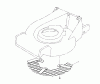 Toro 26683 - Rear Bagger Mower, 1992 (2000001-2999999) Ersatzteile LEAF SHREDDER MODEL NO. 59180