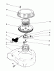 Toro 26683 - Rear Bagger Mower, 1992 (2000001-2999999) Ersatzteile RECOIL ASSEMBLY (ENGINE MODEL NO. 47PL0-2)