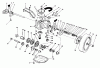 Toro 27500 - Lawnmower, 1992 (2000001-2999999) Ersatzteile GEAR CASE ASSEMBLY