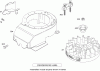 Toro 446E (R48) - R48 Recycling Mower, 2008 (SN 280000001-290999999) Ersatzteile BLOWER HOUSING ASSEMBLY BRIGGS AND STRATTON 126T02-1841-B1