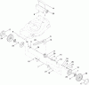Toro 447F (R48) - R48 Recycling Mower, 2010 (310000001-310999999) Ersatzteile DRIVE ASSEMBLY
