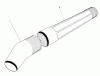 Toro 51575 (850) - 850 Super Blower, 1991 (1000001-1999999) Ersatzteile BLOWER TUBE ASSEMBLY