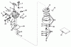 Toro 23200 - Heavy-Duty Whirlwind, 1966 (6000001-6999999) Ersatzteile CARBURETOR MODEL NO. 631115