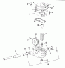 Toro 23301 - Lawnmower, 1967 (7000001-7999999) Ersatzteile 25" & 34" GEAR CASE ASSEMBLY