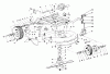 Toro 23301 - Lawnmower, 1968 (8000001-8999999) Ersatzteile 25" HEVI-DUTY PARTS LIST #2