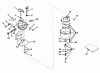 Toro 23301 - Lawnmower, 1968 (8000001-8999999) Ersatzteile CARBURETOR MODEL NO. 631115 PARTS LIST
