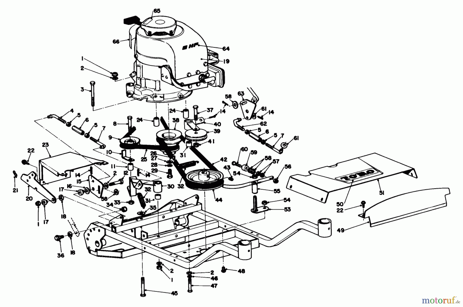Toro Neu Mowers, Wide-Area Walk-Behind 23205 - Toro 25