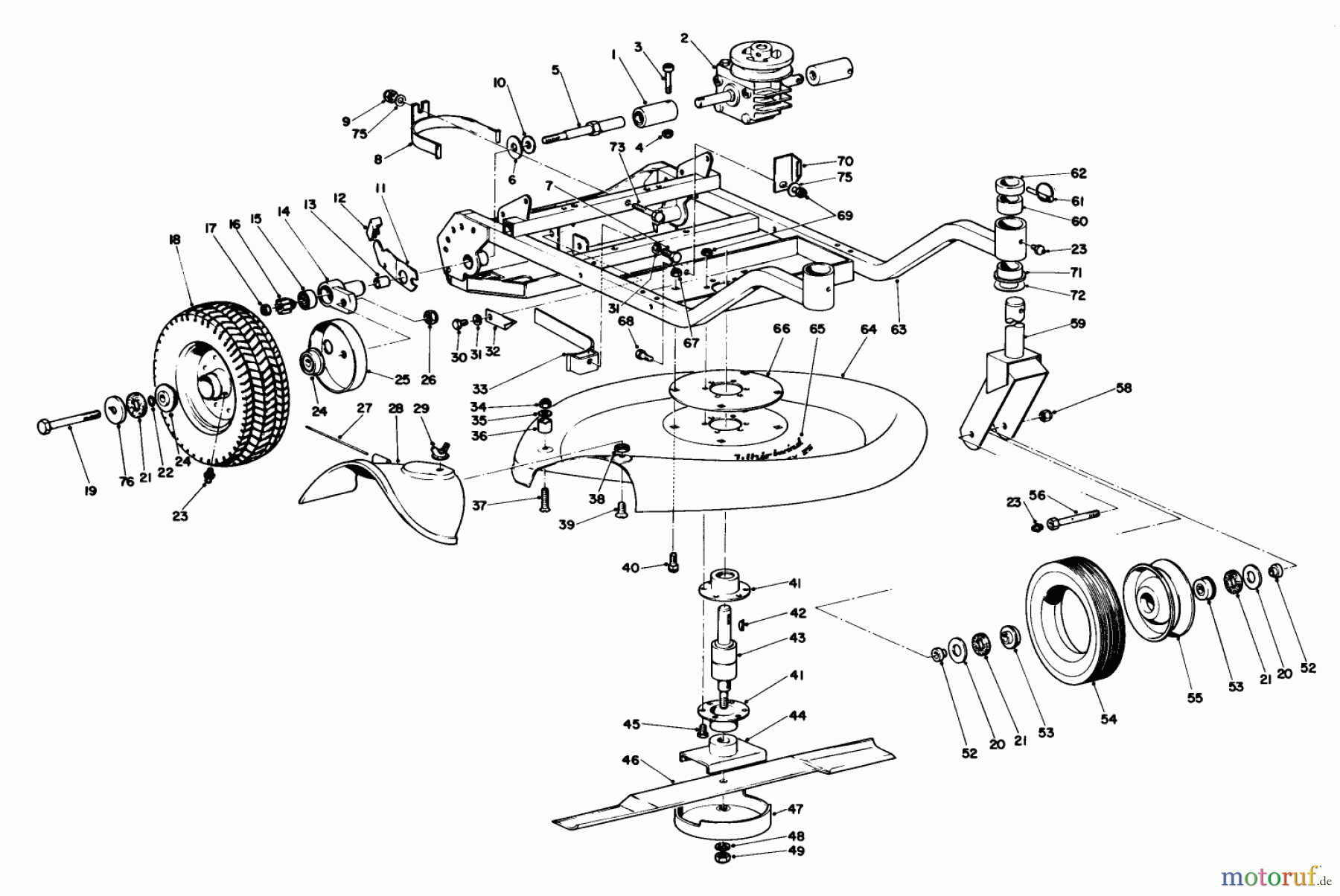 Toro Neu Mowers, Wide-Area Walk-Behind 23205 - Toro 25