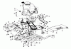 Toro 23267 - Lawnmower, 1978 (8000001-8999999) Ersatzteile ENGINE AND FRAME ASSEMBLY