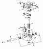Toro 23267 - Lawnmower, 1978 (8000001-8999999) Ersatzteile GEAR CASE ASSEMBLY