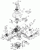Toro 23267 - Lawnmower, 1981 (1000001-1999999) Ersatzteile ENGINE TECUMSEH MODEL NO. V60-70287J