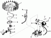 Toro 23267 - Lawnmower, 1981 (1000001-1999999) Ersatzteile MAGNETO MODEL NO. 610689A