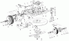 Toro 23267 - Lawnmower, 1983 (3000001-3999999) Ersatzteile FRAME AND CUTTER HOUSING ASSEMBLY
