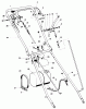 Toro 23267 - Lawnmower, 1983 (3000001-3999999) Ersatzteile HANDLE ASSEMBLY