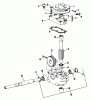 Toro 23267 - Lawnmower, 1985 (5000001-5999999) Ersatzteile GEAR CASE ASSEMBLY