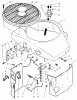 Toro 74101 (620-Z) - 620-Z Tractor, 1993 (390001-399999) Ersatzteile COVERS, FUEL PUMP, COIL, REGULATOR & GOVERNOR LINKAGE ASSEMBLY