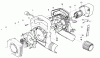 Toro 51577 (850) - 850 Super Blower/Vac, 1993 (39000001-39999999) Ersatzteile BLOWER ASSEMBLY
