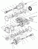Toro 74101 (620-Z) - 620-Z Tractor, 1993 (390001-399999) Ersatzteile TRANSMISSION ASSEMBLY EATON MODEL 781-016 #2