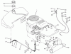 Toro 74021 (616-Z) - 616-Z Tractor, 1994 (490001-499999) Ersatzteile ENGINE & FUEL SYSTEM ASSEMBLY