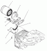 Toro 74021 (616-Z) - 616-Z Tractor, 1994 (490001-499999) Ersatzteile OIL FILTER ASSEMBLY