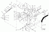 Toro 74021 (616-Z) - 616-Z Tractor, 1994 (490001-499999) Ersatzteile TRANSMISSION CONTROLS ASSEMBLY