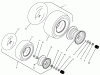 Toro 74021 (616-Z) - 616-Z Tractor, 1994 (490001-499999) Ersatzteile WHEELS & TIRES ASSEMBLY