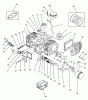 Toro 74021 (616-Z) - 616-Z Tractor, 1995 (590001-599999) Ersatzteile ENGINE CYLINDER BLOCK ASSEMBLY