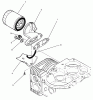 Toro 74021 (616-Z) - 616-Z Tractor, 1995 (590001-599999) Ersatzteile OIL FILTER ASSEMBLY