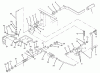 Toro 74021 (616-Z) - 616-Z Tractor, 1995 (590001-599999) Ersatzteile PARKING BRAKE ASSEMBLY