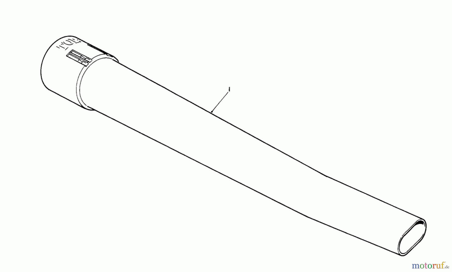  Toro Neu Blowers/Vacuums/Chippers/Shredders 51580 (300) - Toro 300 Clean Sweep, 1991 (1000001-1999999) BLOWER TUBE