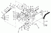 Toro 74041 (616-Z) - 616-Z Tractor, 1993 (39000001-39999999) Ersatzteile TRANSMISSION CONTROLS ASSEMBLY