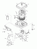 Toro 74140 (724-Z) - 724-Z Tractor, 1993 (39000001-39999999) Ersatzteile CARBURETOR COMPONENTS